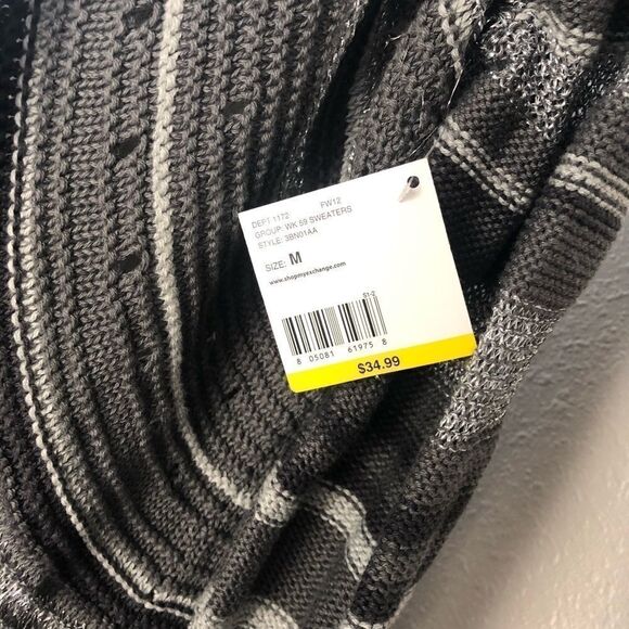 NWT JW Style Cardigan Sweater Size M - Picture 6 of 8
